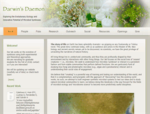 Tablet Screenshot of darwinsdaemon.com
